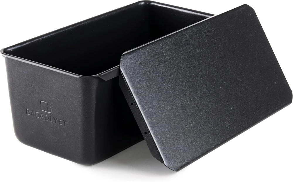 Premium skarda duonos kepimui su dangčiu, 23x11x10 cm