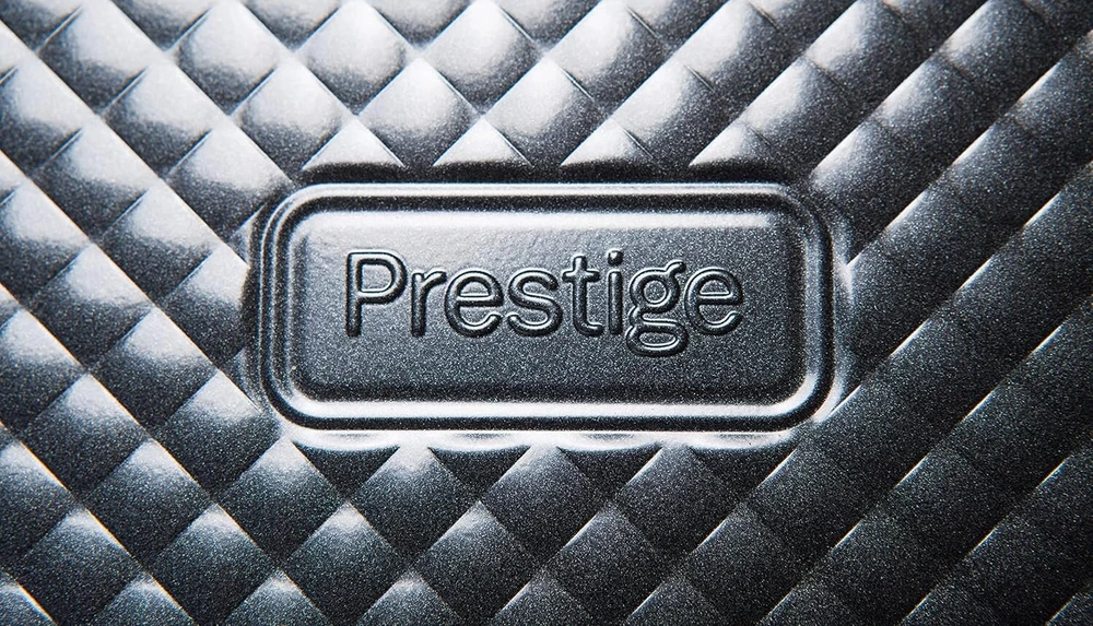 Prestige Inspire Plieninė kepimo skarda 27x20 cm - juoda