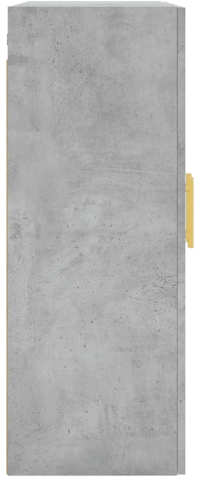 Prie sienos montuojamos spintelės, 2vnt., betono, 69,5x34x90cm