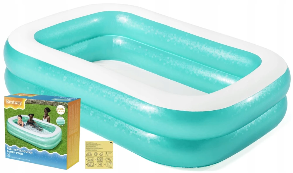 Pripučiamas baseinas 201x150x51cm - BESTWAY 54005