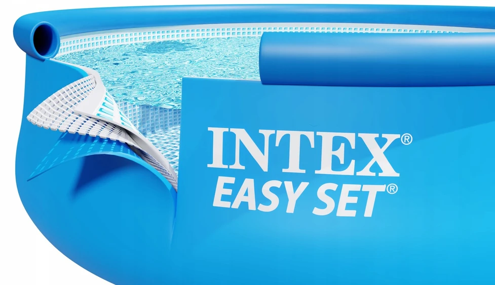 Pripučiamas baseinas Intex 457x84 cm su siurbliu ir priedais