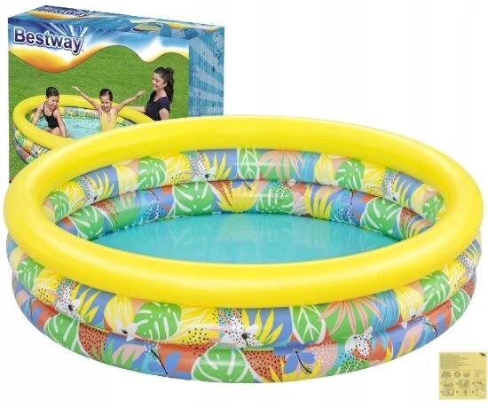 Pripučiamas baseinas vaikams 168x38cm Bestway 51203