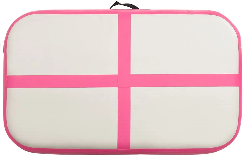 Pripučiamas gimnastikos kilimėlis, rožinis, 60x100x10cm, PVC