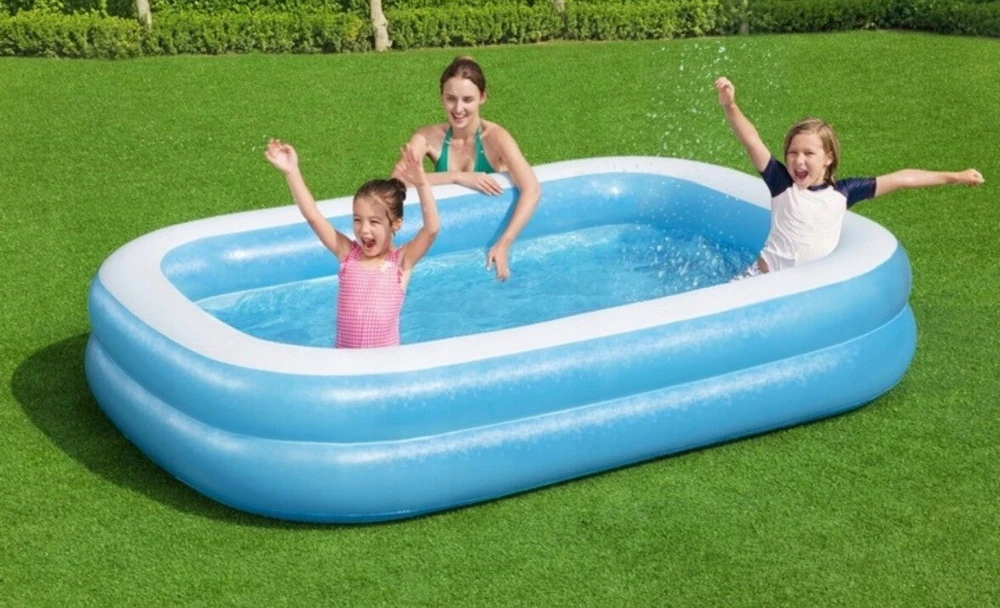 PRIPUČIAMAS SODO BASEINAS DIDELIS BESTWAY 262x175x51 VAIKAMS ŠEIMAI 775 L