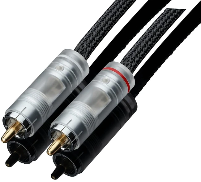 Pro-ject Connect it Line S Rca audio kabelis su ofc vario laidininku ir paauksuotais jungikliais 0,41 m