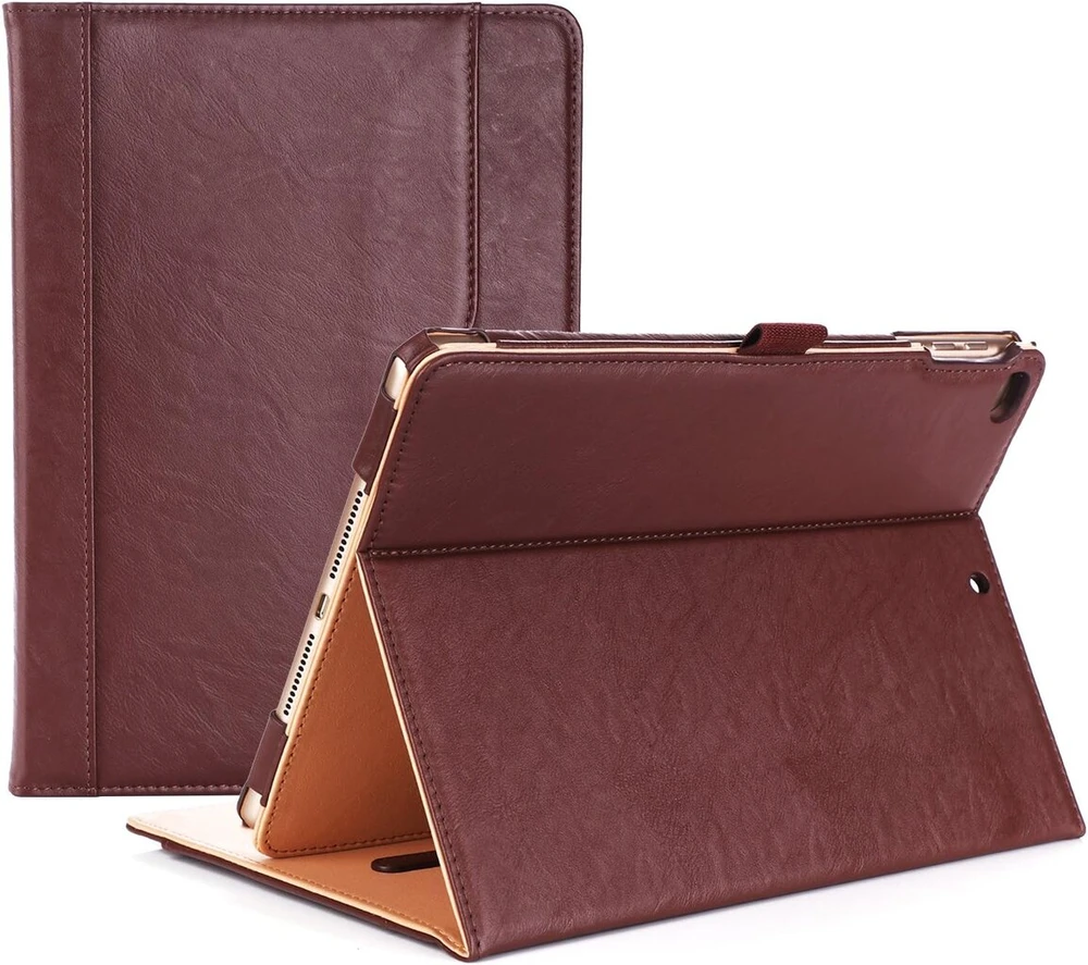 Procase Ipad 9.7 dėklas 2018/2017 Ipad dėklas - taip pat skirtas Ipad Air 2/ipad Air, rudas