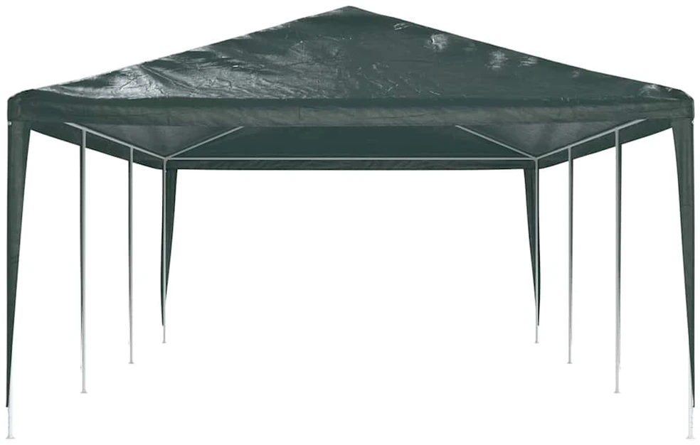 Profesionali proginė palapinė, žalios spalvos, 4x9m, 90g/m²