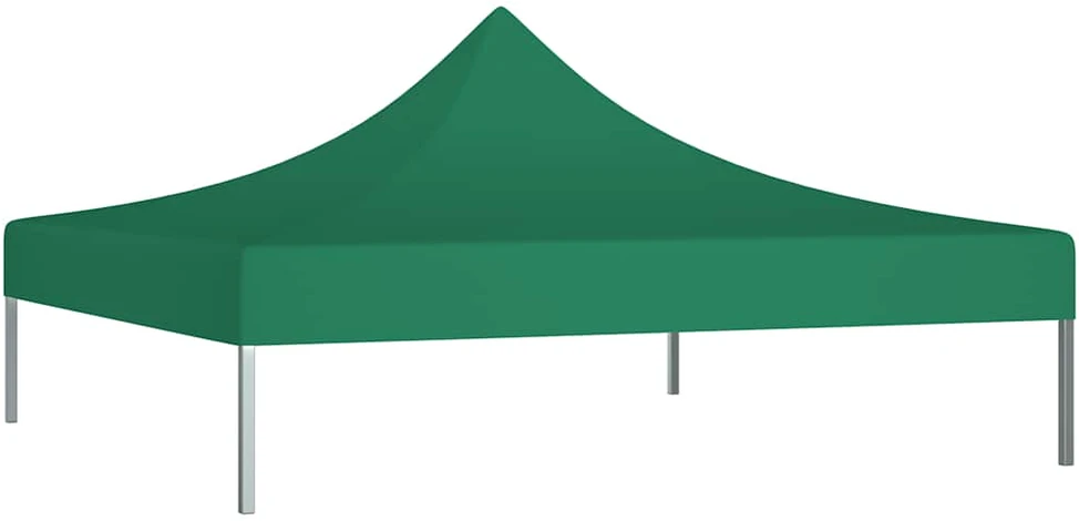 Proginės palapinės stogas, žalios spalvos, 3x3m, 270 g/m²
