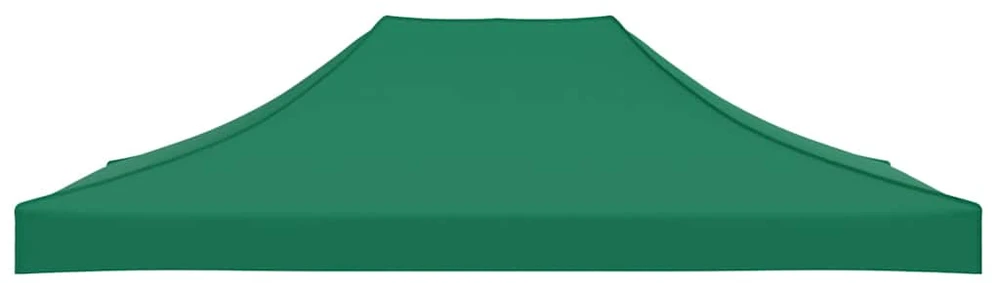 Proginės palapinės stogas, žalios spalvos, 4x3m, 270 g/m²