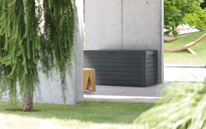 Prosperplast Woodebox 140l Antracito Sodo Dėžė