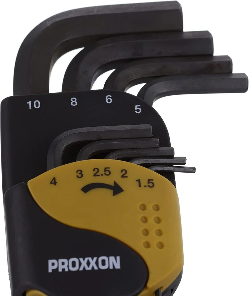 Proxxon Šešiakampių Raktai 1.5-10 mm, 9 vnt.