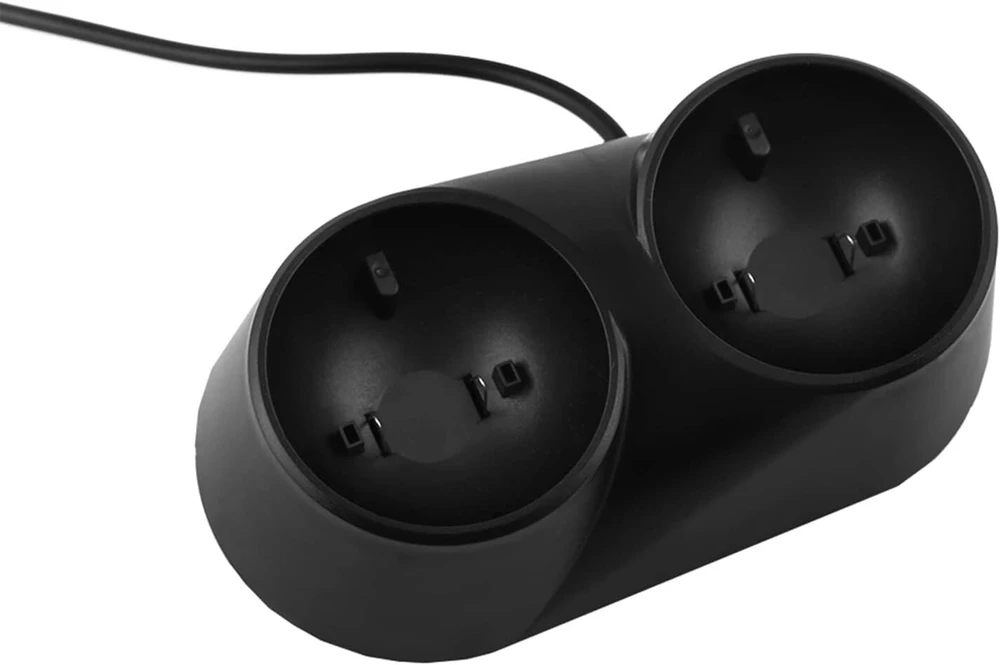 Ps move įkrovimo stotelė ps move valdiklių dviguba įkrovimo stotelė vr nuotolinio valdymo pulto stovas
