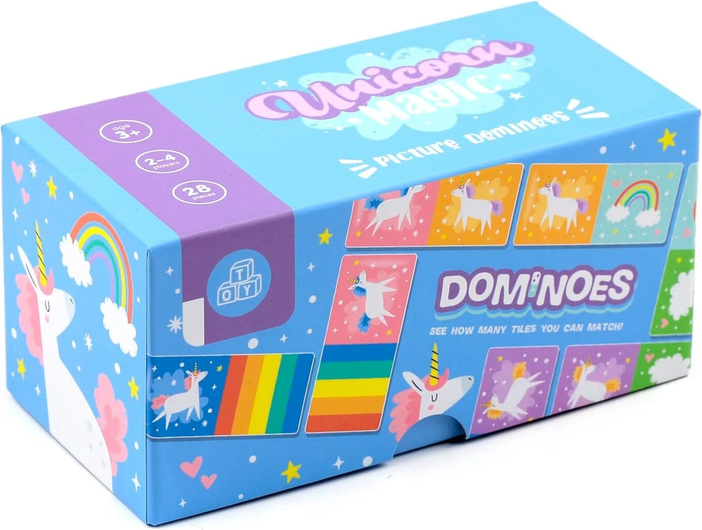 Puckator Unicorn Magic domino žaidimas