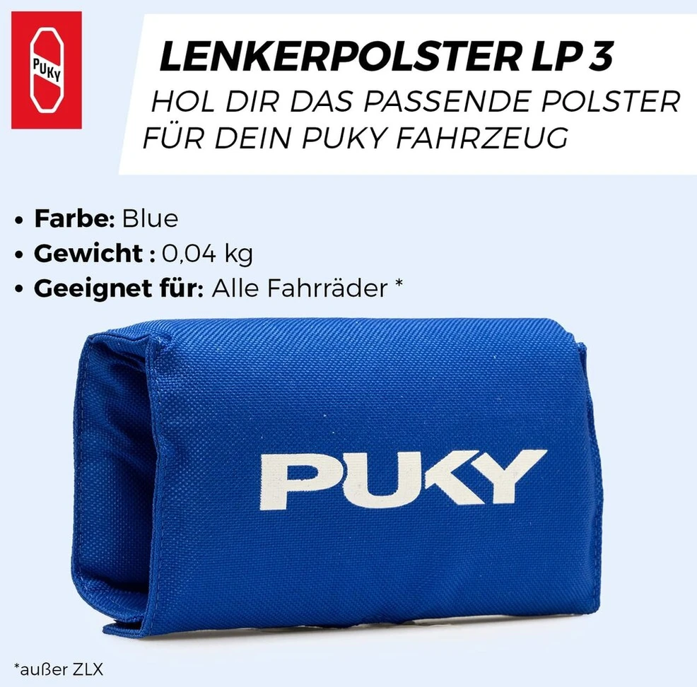 Puky Lp 3 dviračio vairo apsauga mėlyna