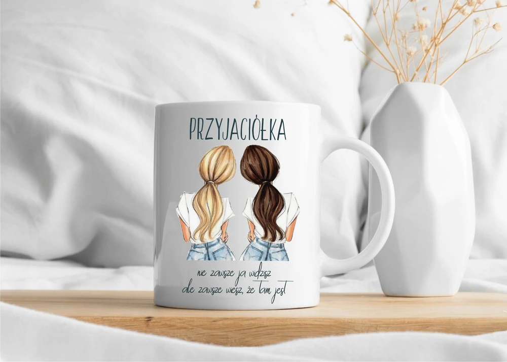 Puodelis + pagalvė, dovanų rinkinys Friends