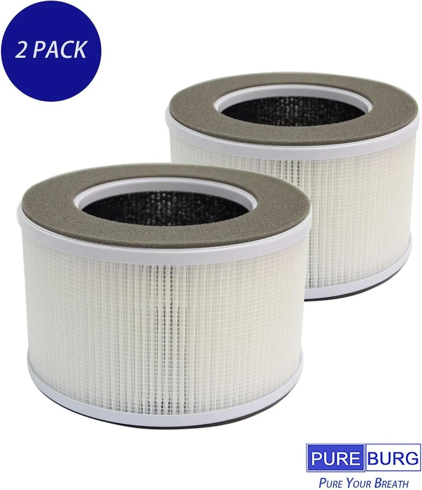 Pureburg Pb-p03f pakaitinis filtras, suderinamas su Pro Breeze Pb-p03 ir Membrane Solutions Msb3 oro valytuvais, 2 vnt.