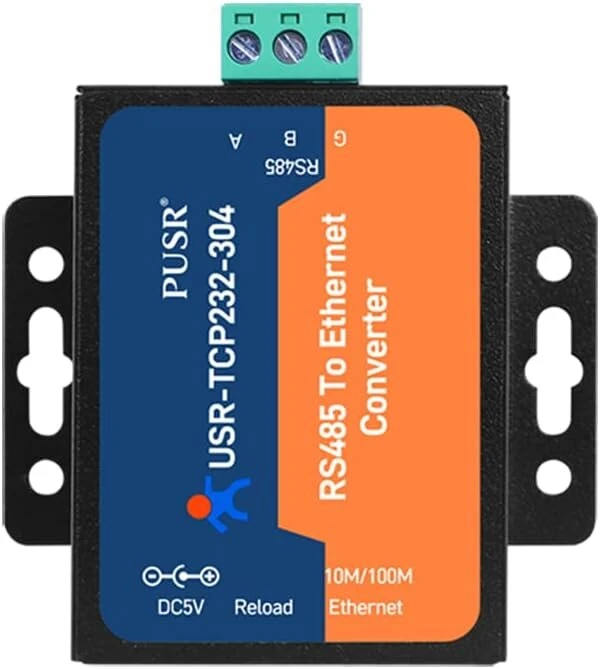 Pusr tcp232-304 rs485 į tcp/ip serijinių įrenginių serverį su įmontuotu tinklalapiu modbus gateway rs485 į ethernet keitiklis