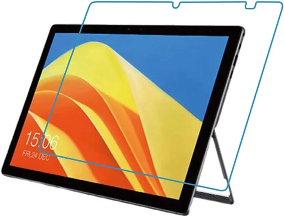 Qiawum Chuwi Ubook Xpro 13 colių ekrano apsauga, 9h kietumo grūdinto stiklo ekrano apsauga, plėvelė, skirta Chuwi Ubook Xpro 13 colių, su apsauga nuo pirštų atspaudų, be burbuliukų, krištolo skaidrumo