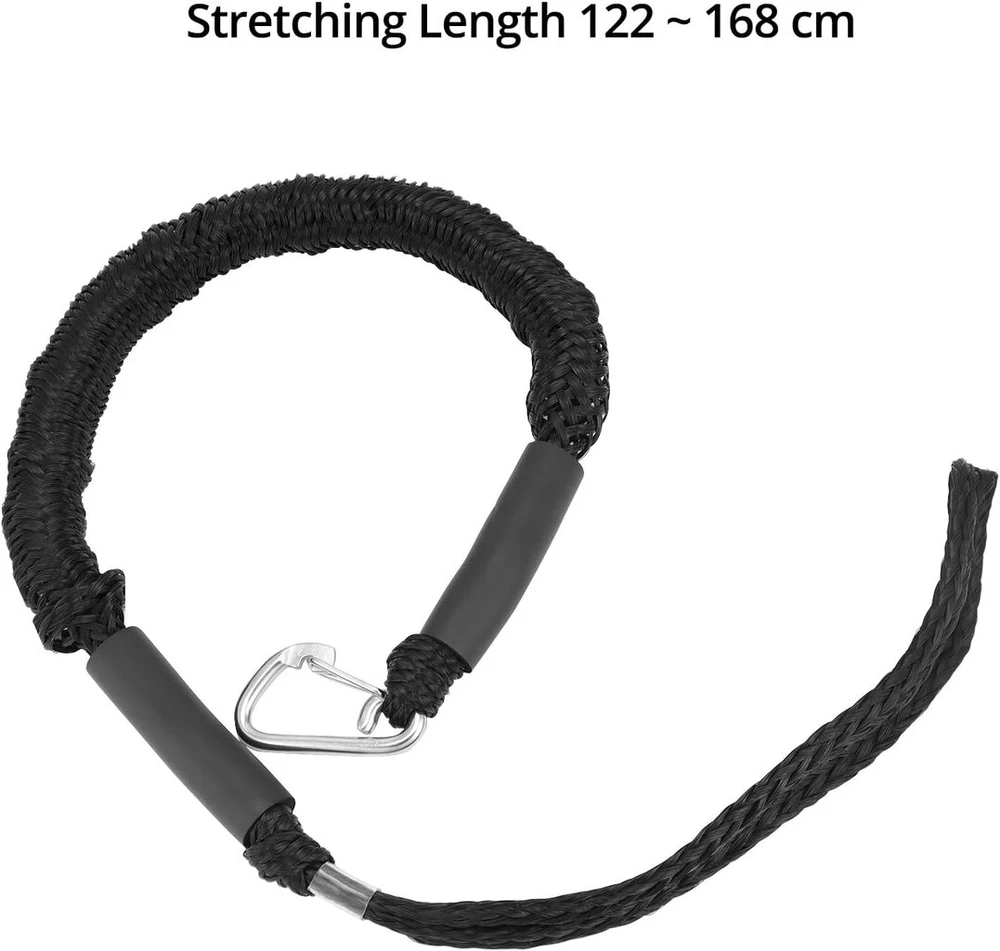 Qwork Valties Dokavimo Lynai su Karabinu, 16mm, 122-168cm, 1000kg