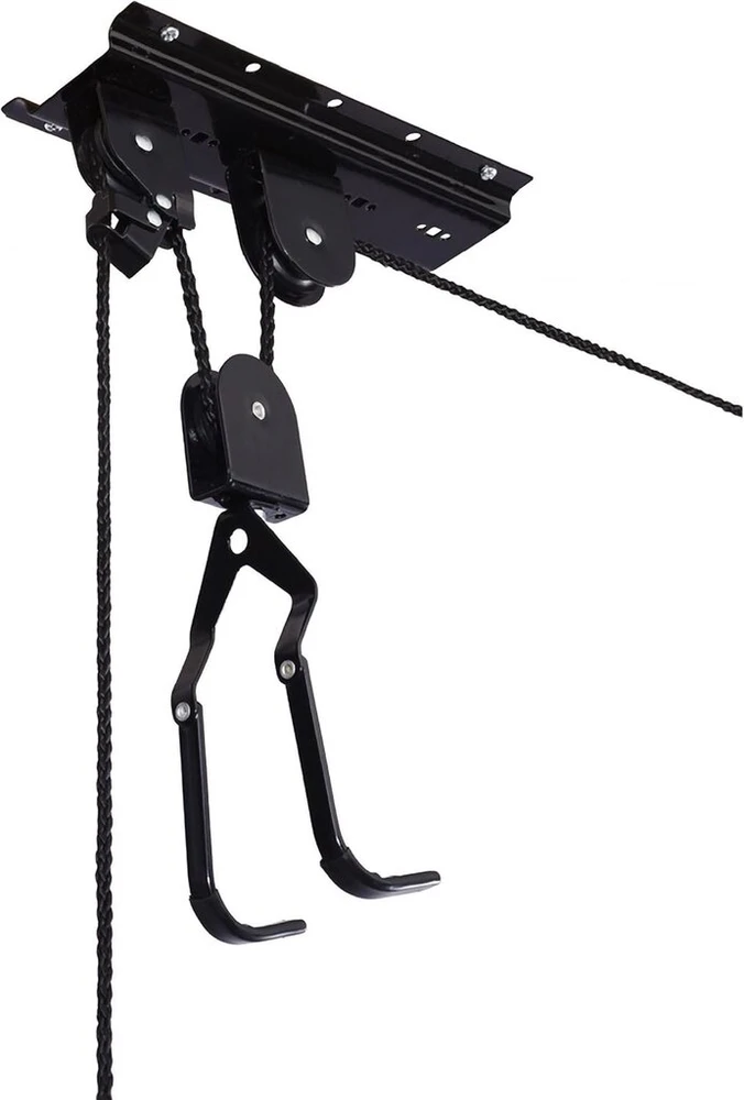 Rad Cycle Products 2005 tvirtas dviračio keltuvas garažo saugojimui, 45 kg talpos kalnų dviračio keltuvas