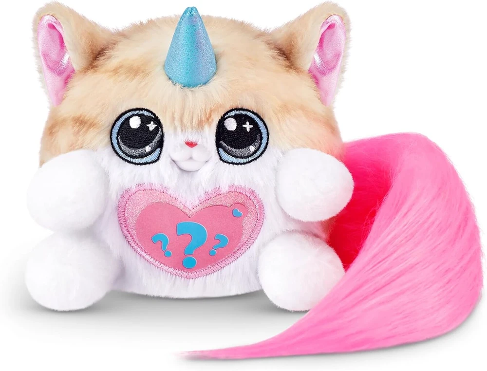 Rainbocorns Kittycorn 3 Astrid minkštas žaislas su staigmenomis