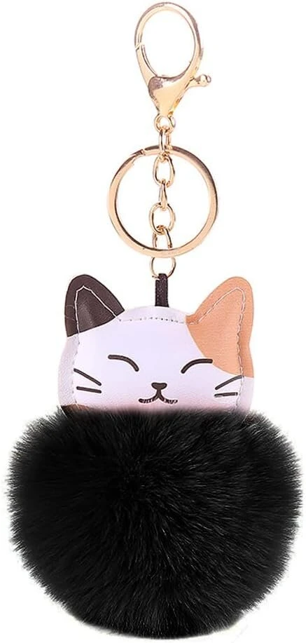 Raktų pakabukas ornamentas, krepšio pakabukas, katės pūkuotas raktų pakabukas, pliušinis raktų pakabukas, personalizuotas kūrybinis raktų pakabukas, dovana aplankams, kuprinei, mobiliajam telefonui