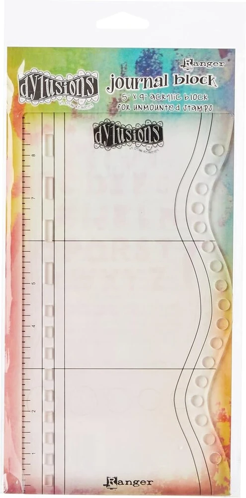 Ranger Dylusions bloknotas žurnalams (12,7 x 22,9 cm), sintetinė medžiaga 26,8 x 14,5 x 0,4 cm