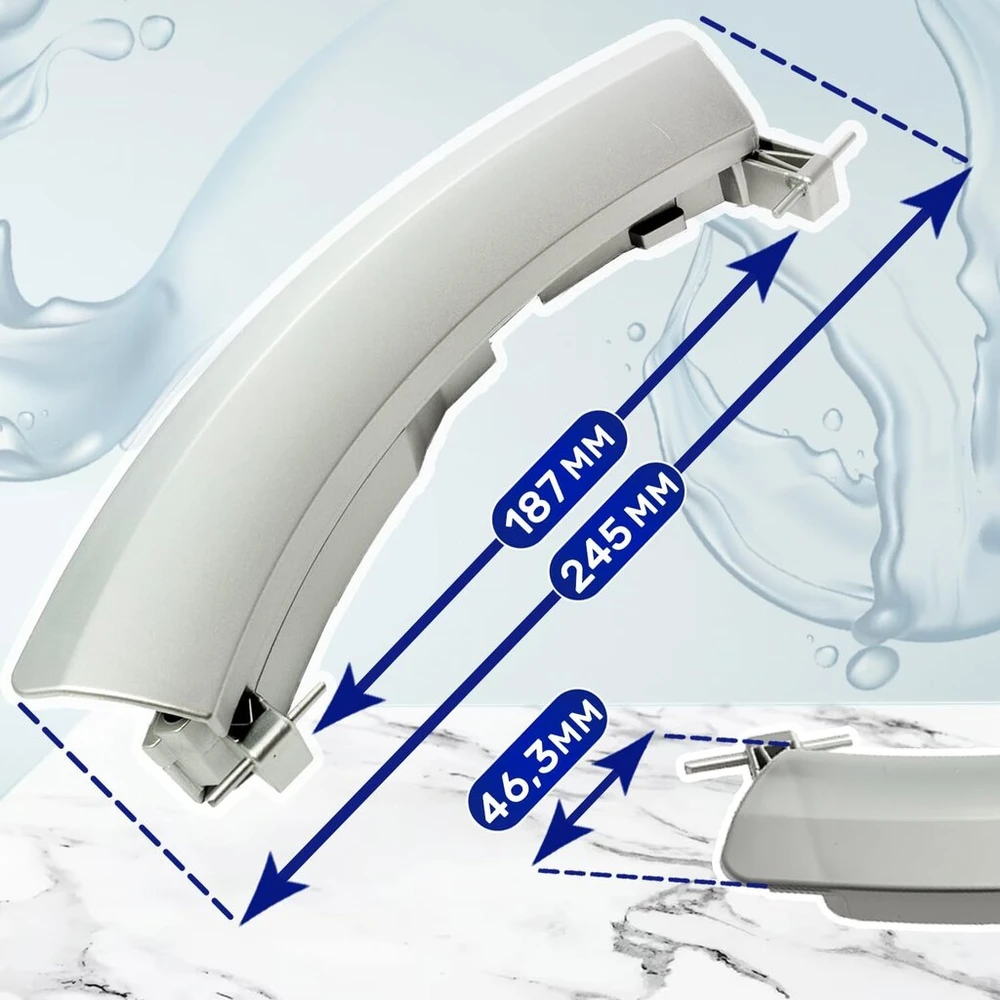 Rankena skalbimo mašinos durelėms Siemens 00647904