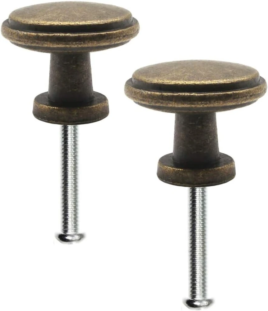 Rankenėlės baldams, 2 vnt., žalvario spalvos, 21x24 mm