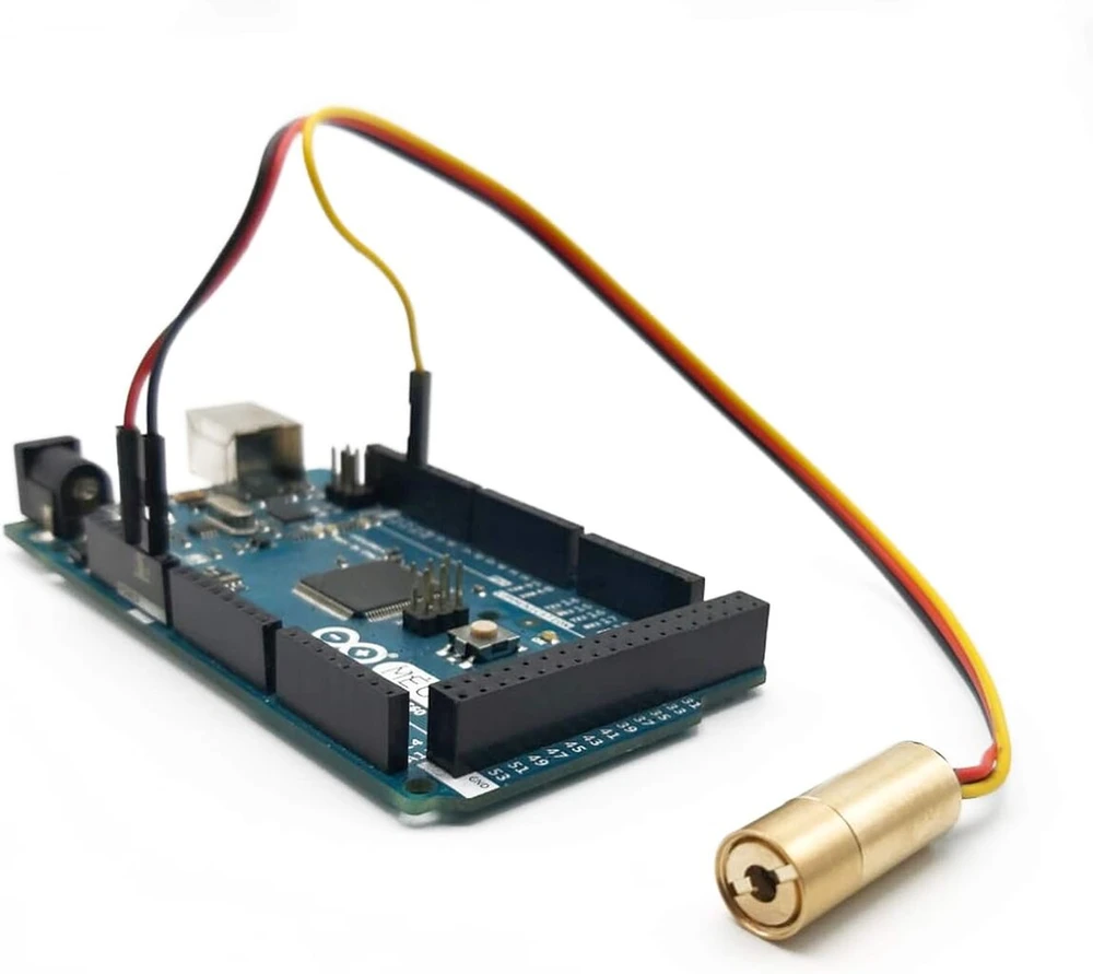 Raudonas Lazerinis Diodas 650nm 1mw 5v Dc - Modulis Arduino, Raspberry Pi