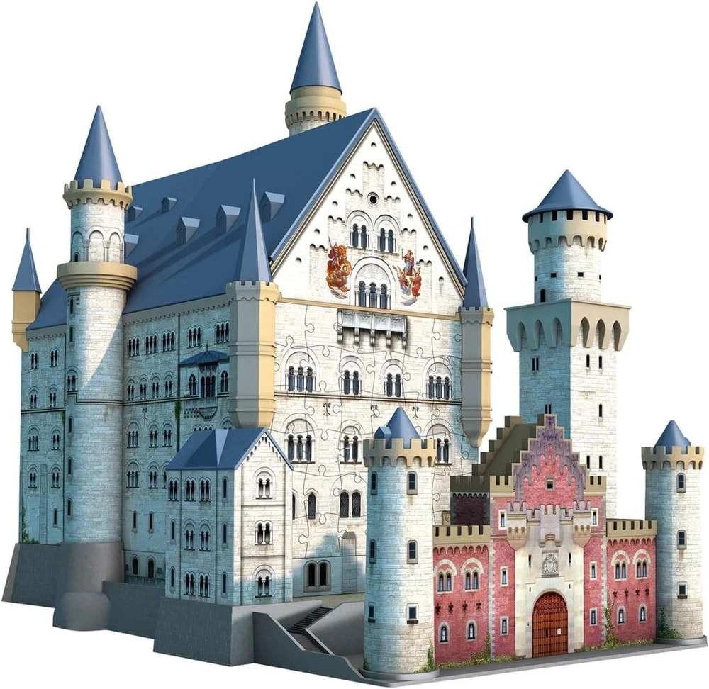 Ravensburger 12573 Neuschwanstein pilis 3d dėlionė - pastatai, 216 detalių