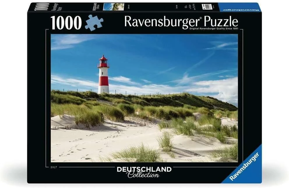 Ravensburger Dėlionė 1000 detalių: Sylt paplūdimio motyvas