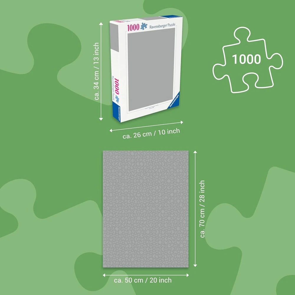 Ravensburger dėlionė 12000783 - Turn on Your Mind - 1000 detalių dėlionė suaugusiems ir vaikams nuo 14 metų
