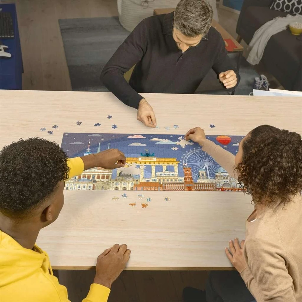 Ravensburger dėlionė 17394 Naktis Berlyne 1000 detalių dėlionė suaugusiems ir vaikams nuo 14 metų