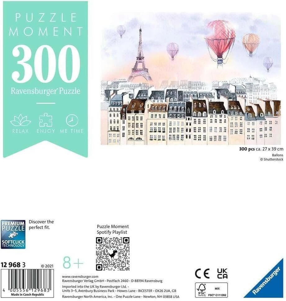 Ravensburger Dėlionė "burbulai" 300 detalių