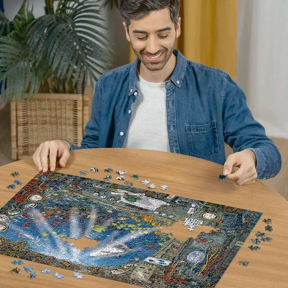 Ravensburger Dėlionė: "exit Room" Konceptas
