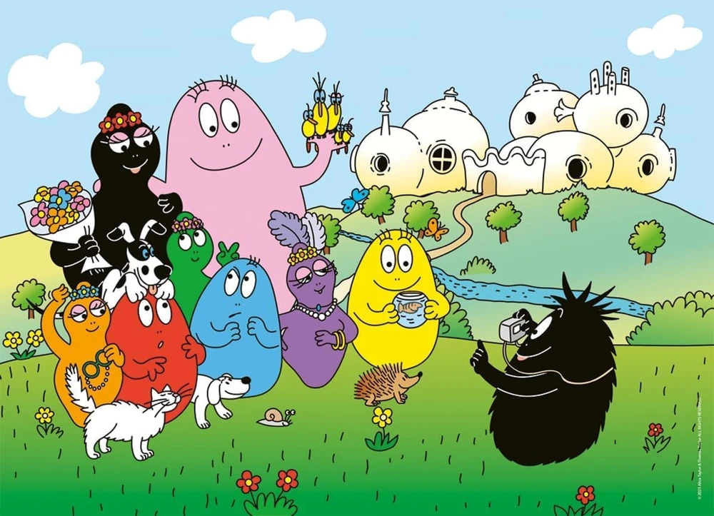 Ravensburger - Nathan Barbapapa dėlionė vaikams, 12001137