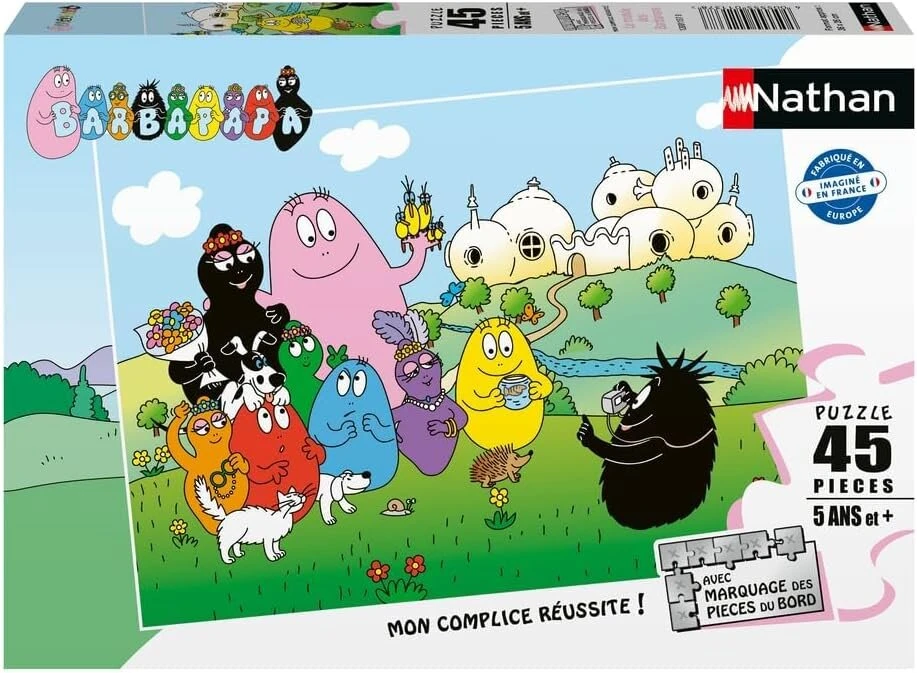 Ravensburger - Nathan Barbapapa dėlionė vaikams, 12001137