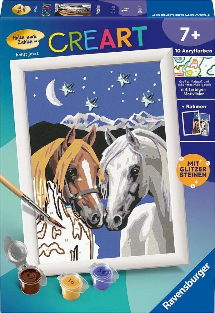 Ravensburger piešimas pagal skaičius