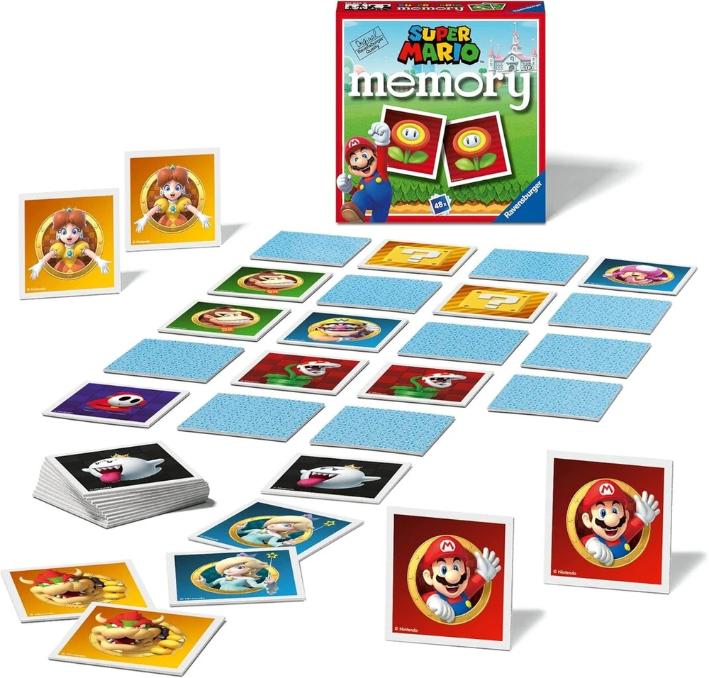 Ravensburger Super Mario Mini Memory žaidimas vaikams nuo 3 metų