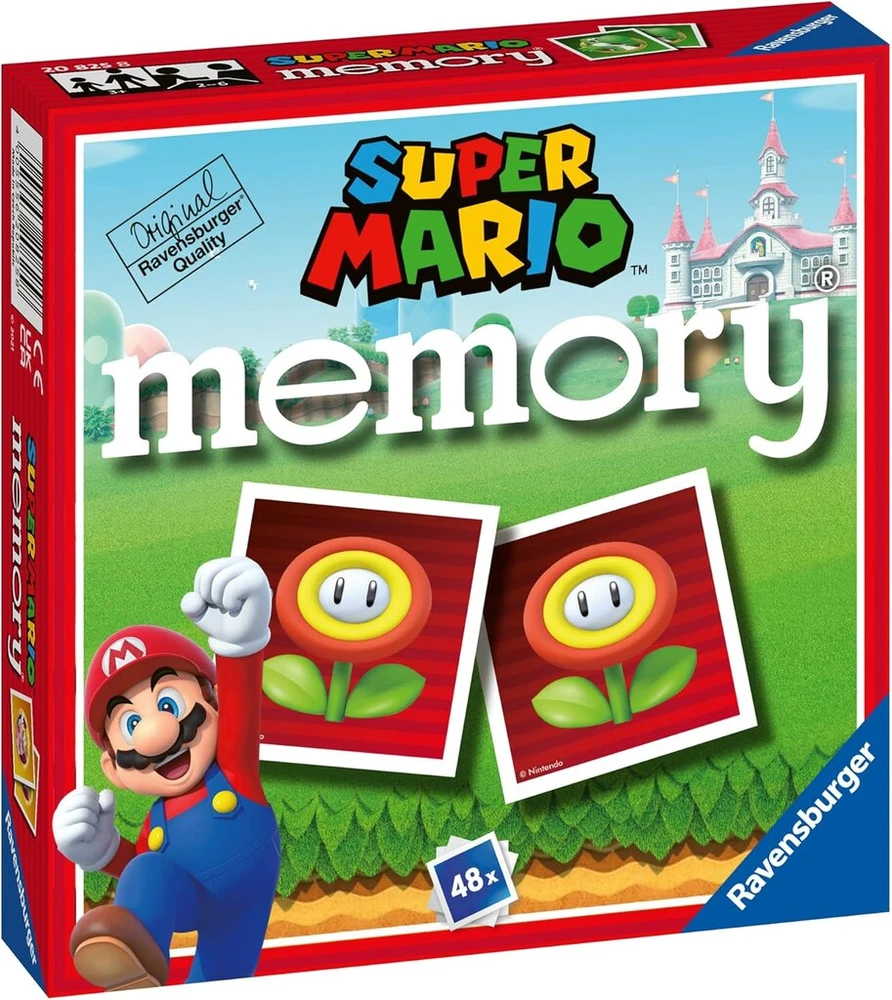 Ravensburger Super Mario Mini Memory žaidimas vaikams nuo 3 metų