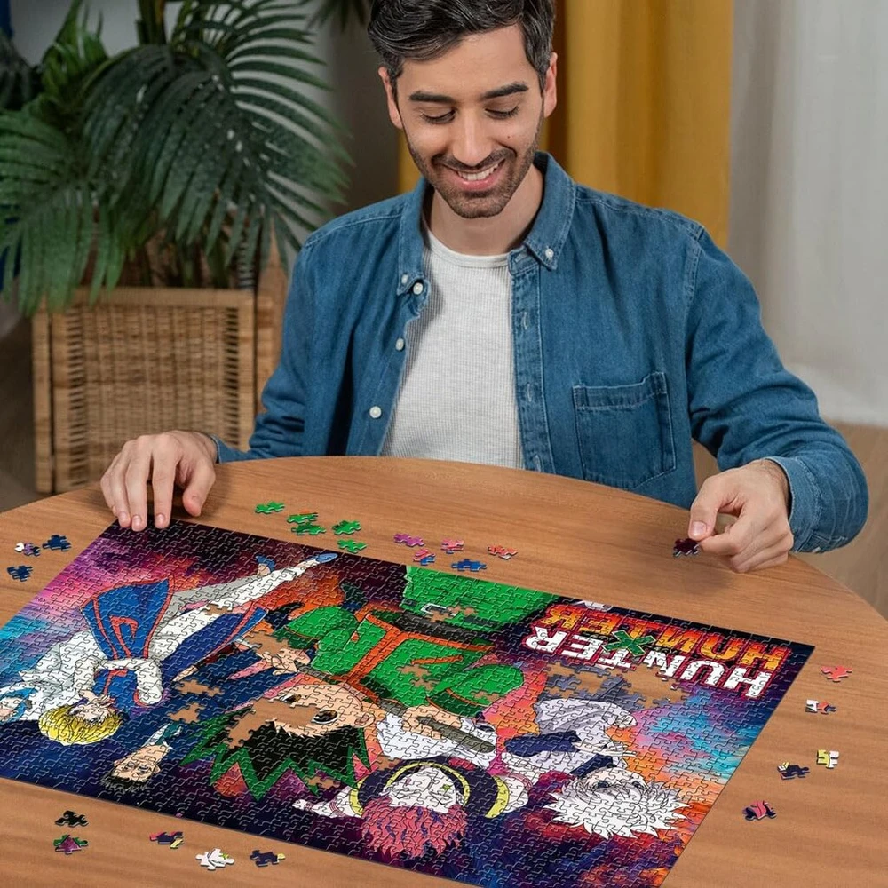 Ravensburger vaikiška dėlionė 12001280 Hunter X Hunter 1000 dalių Hunter X Hunter dėlionė vaikams nuo 14 metų