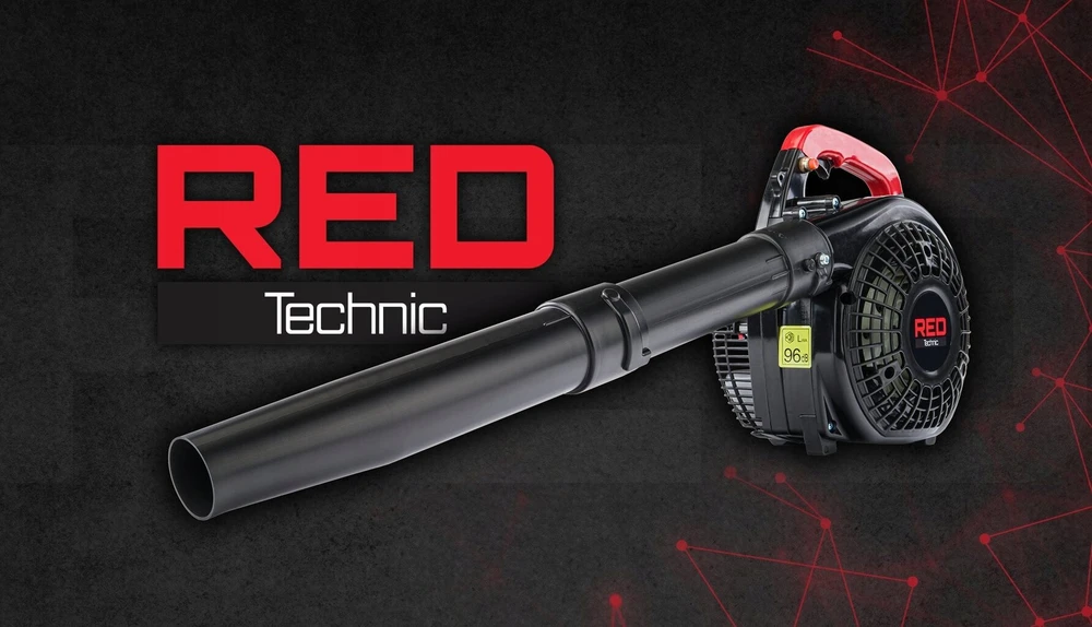 Red Technic Benzininis sodo lapų pūstuvas Raudona Technic 2 Ag + 3x alyva