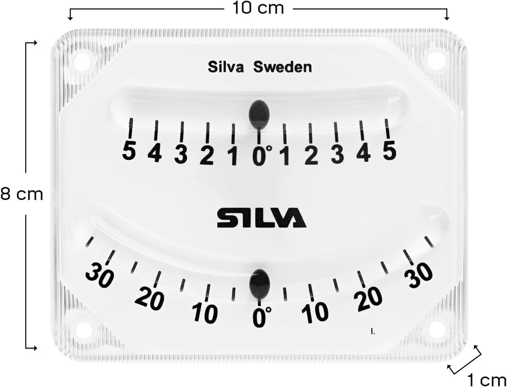 Relags Silva 15tdcl inklinometras, balta, vienas dydis