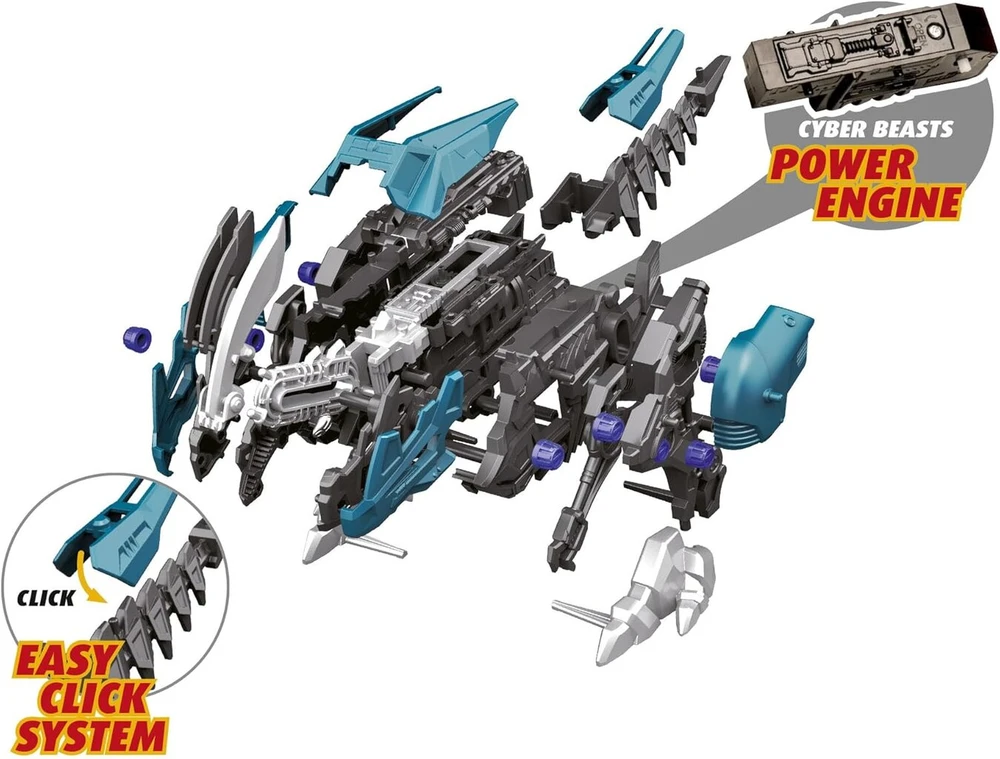 Revell Cyberbeasts Sharp Knight 1:48 modelių rinkinys