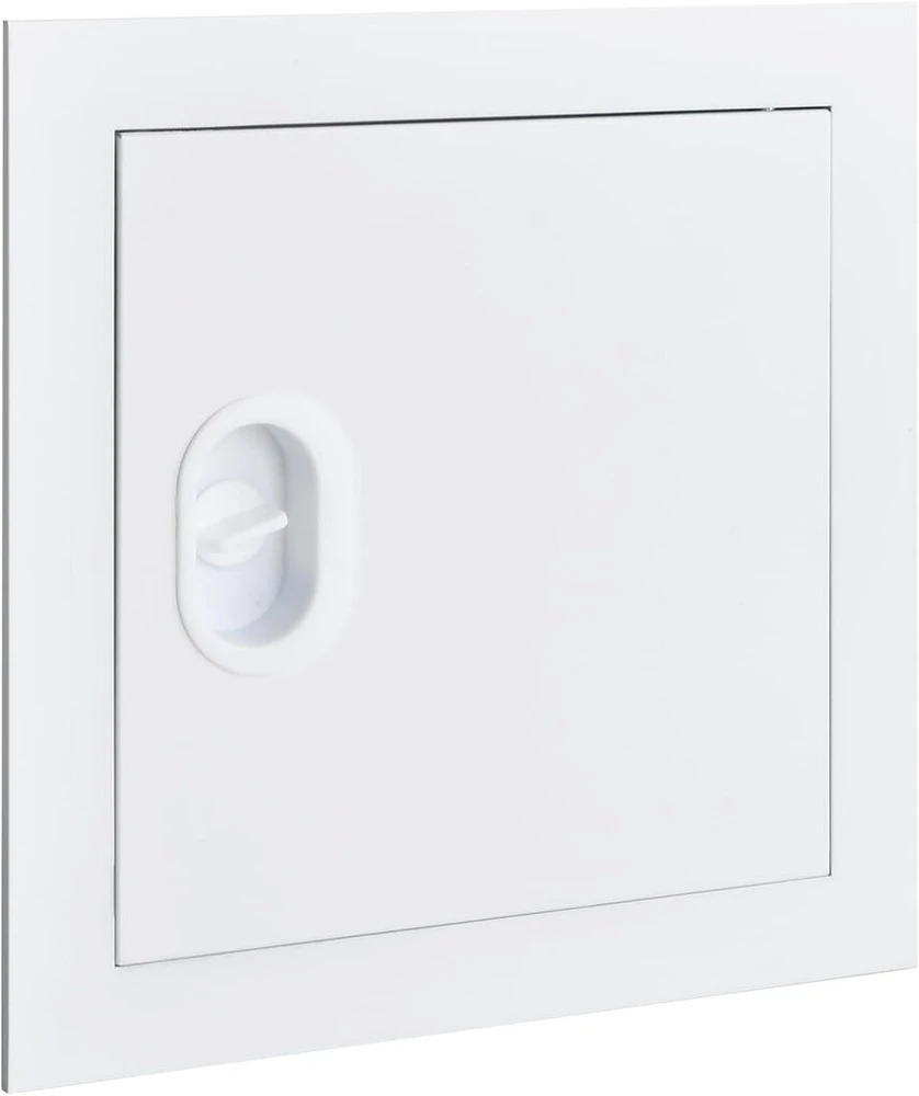 Revizinis liukas, revizinės durelės, priežiūros liukas, revizinės durelės, aptarnavimo liukas, skirtas apžiūrai ir uždengimui, baltas (200 x 200 mm)