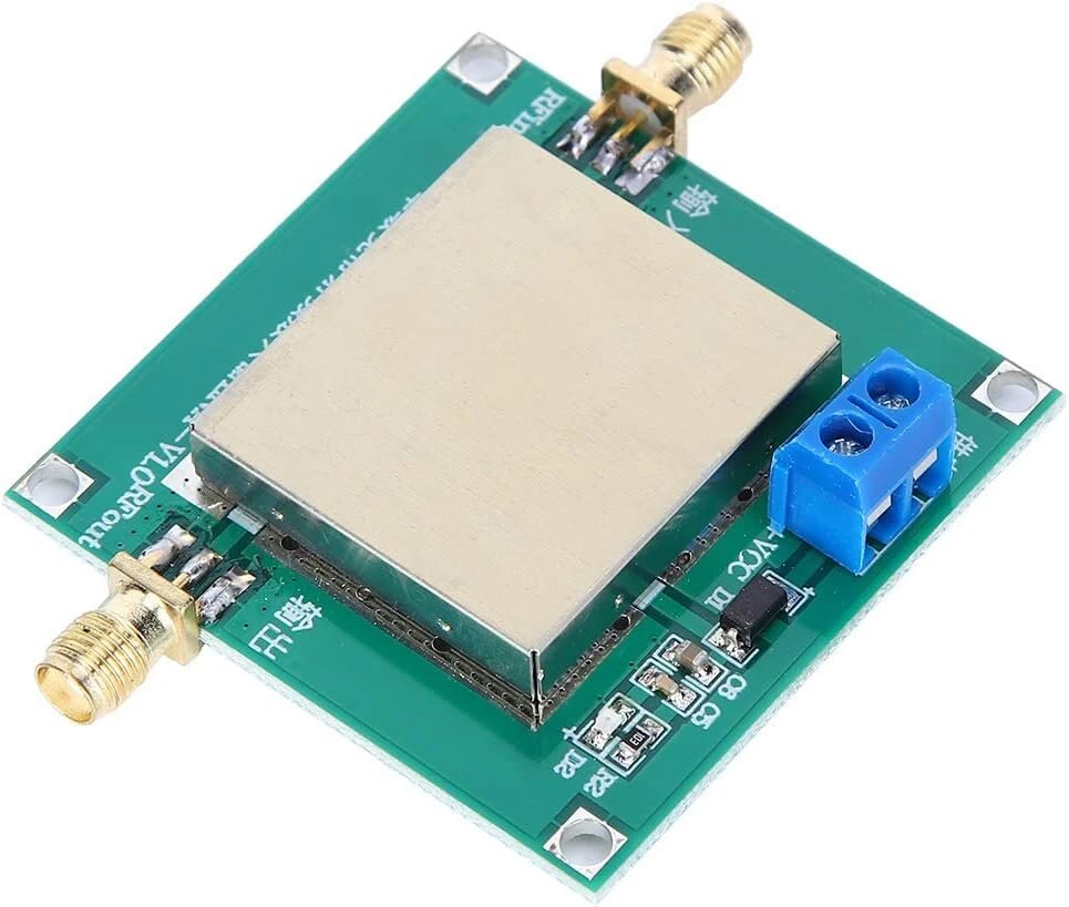 Šakotuvas Rf stiprintuvas, mažo triukšmo rf plačiajuostis stiprintuvas lna (1-3000mhz stiprinimas: 20db) 12v dc trumpųjų bangų fm transliavimo nuotoliniam imtuvui