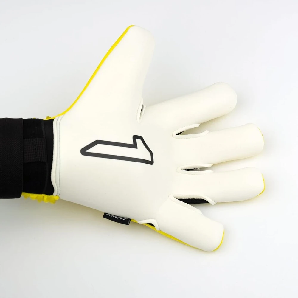 Rinat Aries Nemesis Prime vartininko pirštinės suaugusiems, geltonos, dydis 8