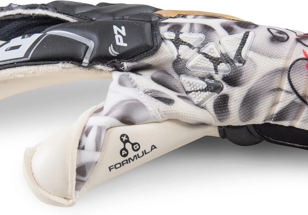 Rinat Xtreme Guard Dominus Pro vartininko pirštinės suaugusiems, juodos, dydis 8