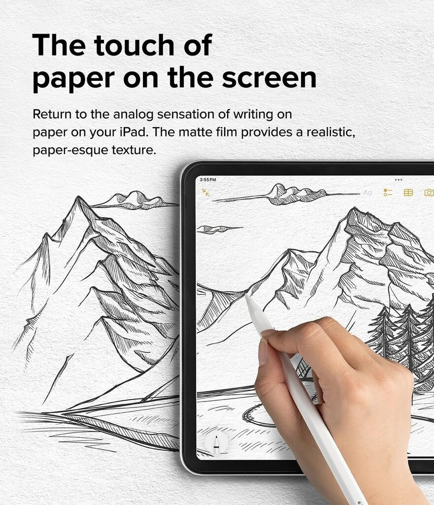 Ringke Paper Touch plėvelė Ipad Pro 11" (m5/m4) - 2 vnt.